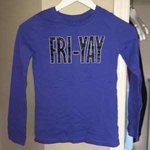 “fri-yay” long sleeve shirt George